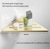 304 Stainless Steel Triangular Storage Rack No Drilling Bathroom Shower Corner Shelf Multi Functional Wall Corner Organize Rack
