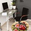 1pc Office Carpet Chair Mats Vintage Floral Bouquet Perfect for Decorating Office Chairs, Living Rooms, Or Bedrooms