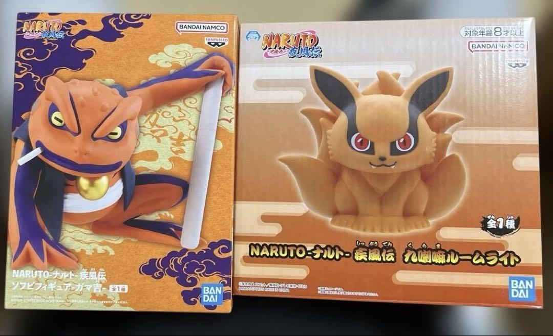 

[USED] Naruto Shippuden figure and room lamp