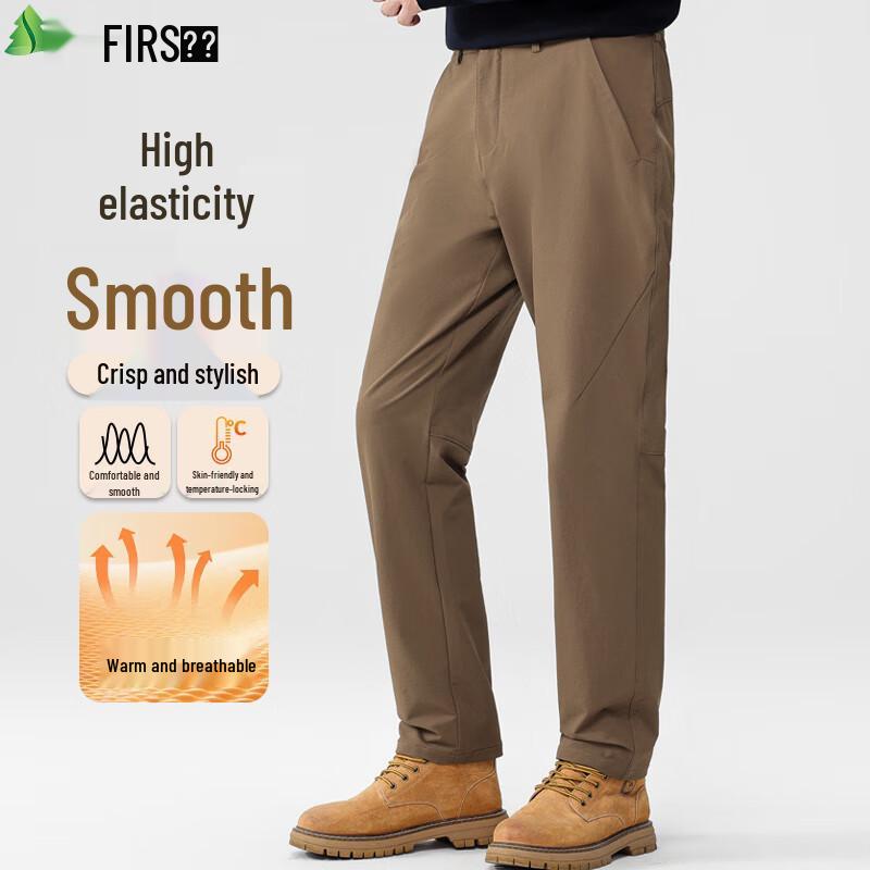 

FIRS Men s High-Stretch Straight-Leg Casual Pants 34