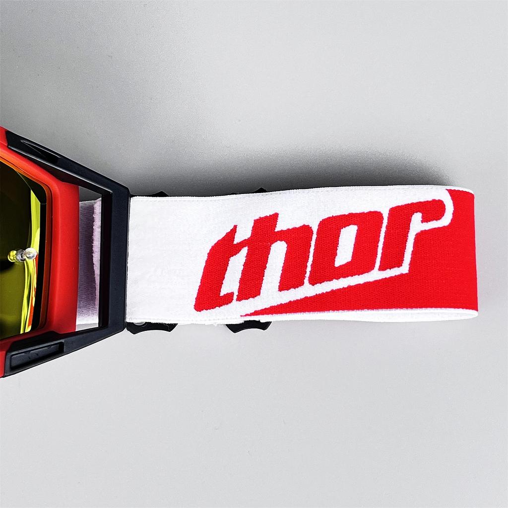 Motocross MX goggles for windproof, dustproof, UV protection. Compatible with off-road motorcycle helmets, MTB bicycle helmets,