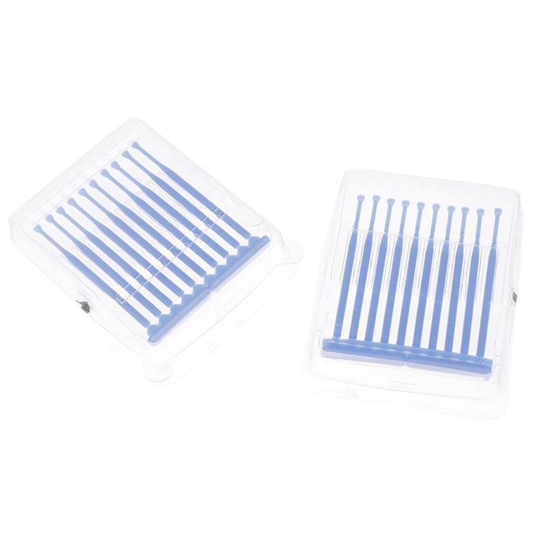 

20 шт. одноразовых стоматологических аппликаторов, клейкий наконечник, зубная коронка, фарфоровый винир, стоматологические материалы, кисточка-аппликатор 20Pcs