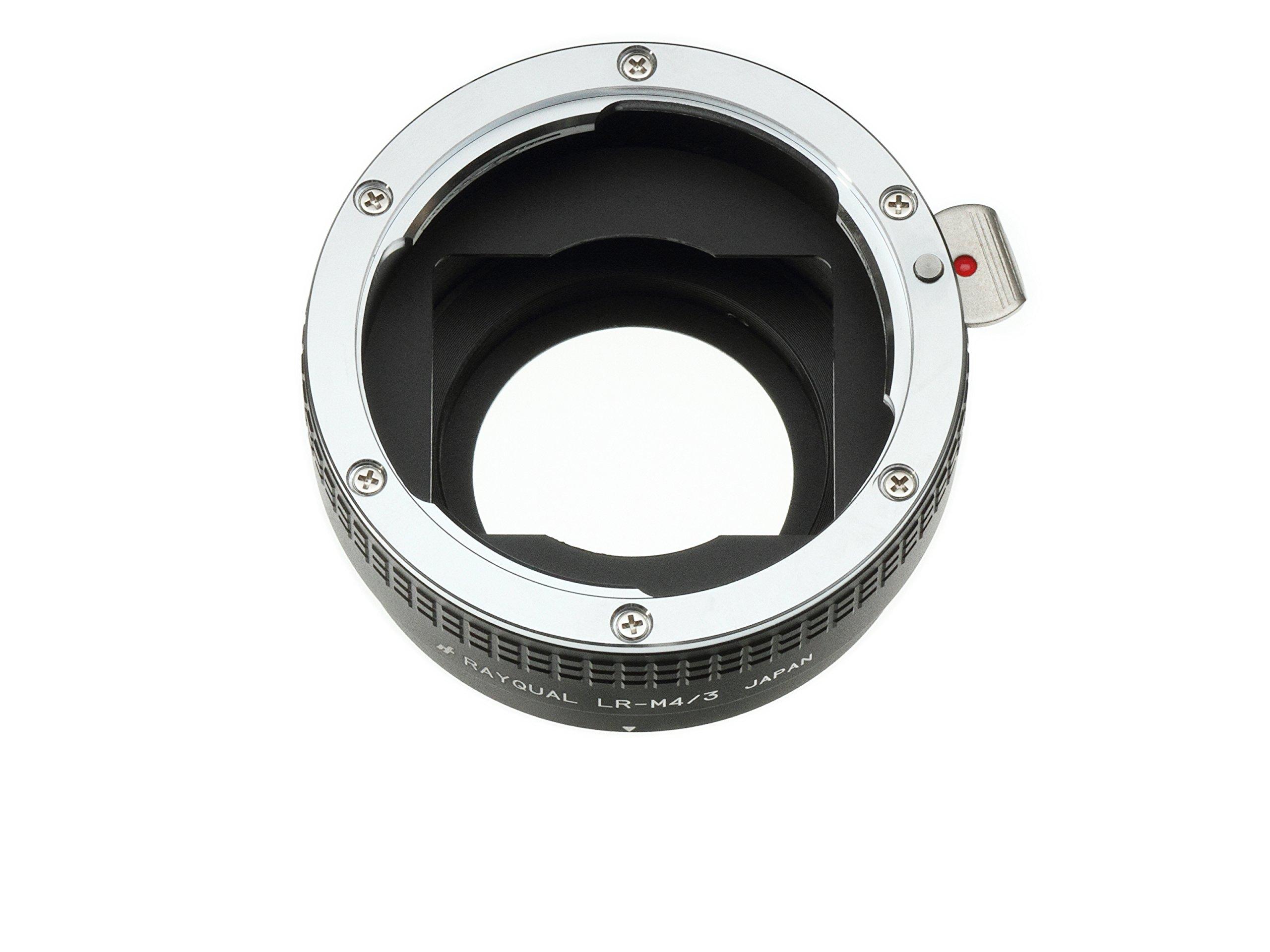 

Rayqual Lens Mount Adapter for Leica R Mount Lenses to Micro Four Thirds Mount Cameras Japanese-made (LR-MF)