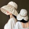 Adjustable Fisherman Hat Breathable Sun Hat New Bucket Hat  Women