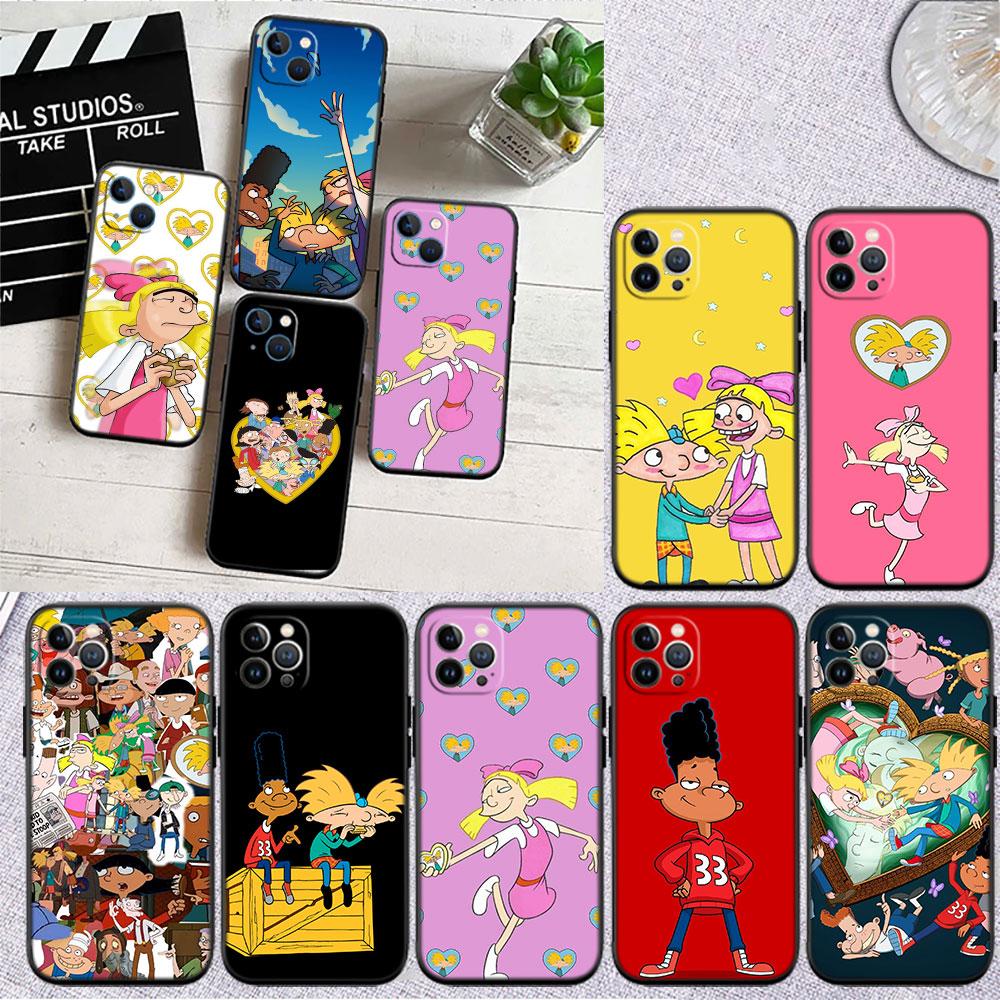 CJ94 S-Special Hey Arnold Soft Shell Phone Case for Xiaomi Poco C40 C50 C51 C55 C65 C71 C75 F3 F5 F6 F7 M2 M3 Pro Ultra