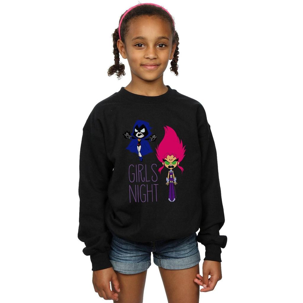 DC Comics Mädchen Teen Titans Go Mädchenabend Sweatshirt
