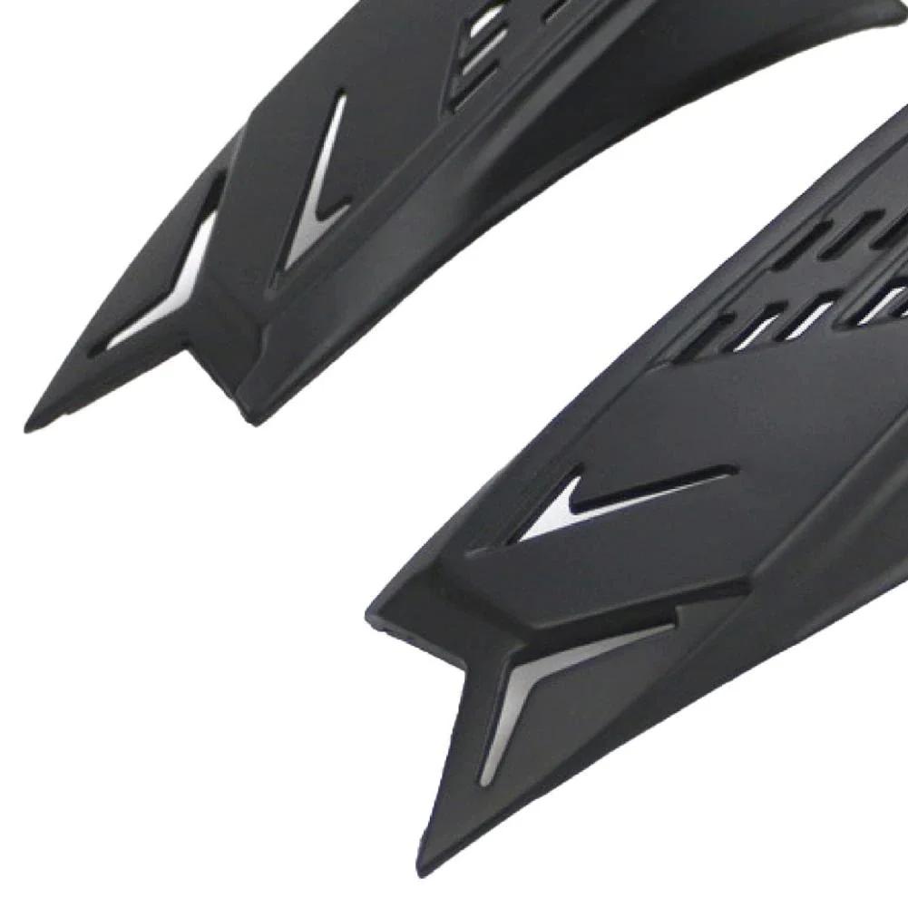 2Pcs Helmet Horns Motorcycle Modification Accessories Cool Adhesive ABS Stylish for Supplies