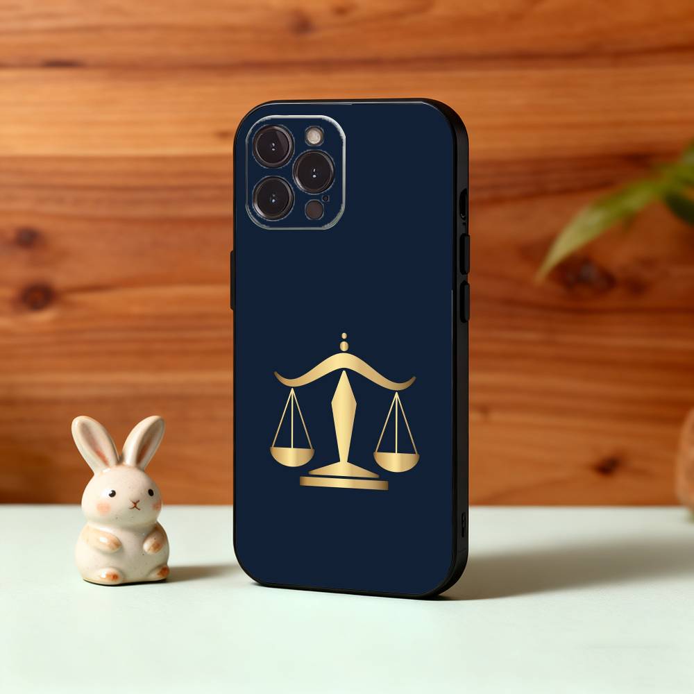 

L-Law L-Lawyer J-Judge J-Justice Phone Case For iPhone17,16,15,14,13,12Plus,Pro Max,XS,5G Soft Silicone Black Cover iPhone13PRO