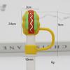 Stanley Water Bottle Silicone Straw Cover with Dust Plug - 10mm Bow Design