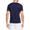 Nike France National Team Euro Cup Football Training Series Color Block Printed Round Neck Short Sleeve Football Shirt Men Tops Navy-Blue FJ2921-498
