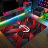 AC Milan Design Crystal Velvet Carpet Cozy Non?Slip Printed Rug For Bedroom Living Room Entrance