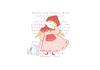Fuyou B6 PU Magnetic Little Red Riding Hood Journal with Cute Hand-Drawn Illustrations