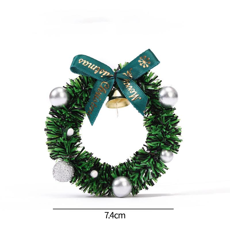 

Christmas Magnetic Refrigerator Kawaii Magnetic Sticker Christmas Wreath Party Gift Home Decoration Refrigerator Door Stickers