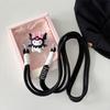 Cartoon Kt Cat Girl Heart Back Clip Diagonal Cross-Chain Braided Rope Mobile Phone Case Halter Neck Strap Mobile Phone Back Clip Anti-Fall