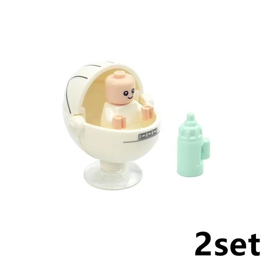 DlY Mini Figurine Blocuri de Construcție Alimente Pâine Pește Fructe Pui Crabi Hot Dog Tort Pizze Morcov Cutie Jucării Creative Piese Oraș Cărămidă