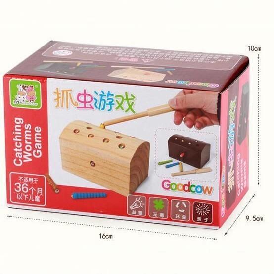 Wooden Animal Balance Toy With Stackable Blocks For Child Development And Parentchild Interaction