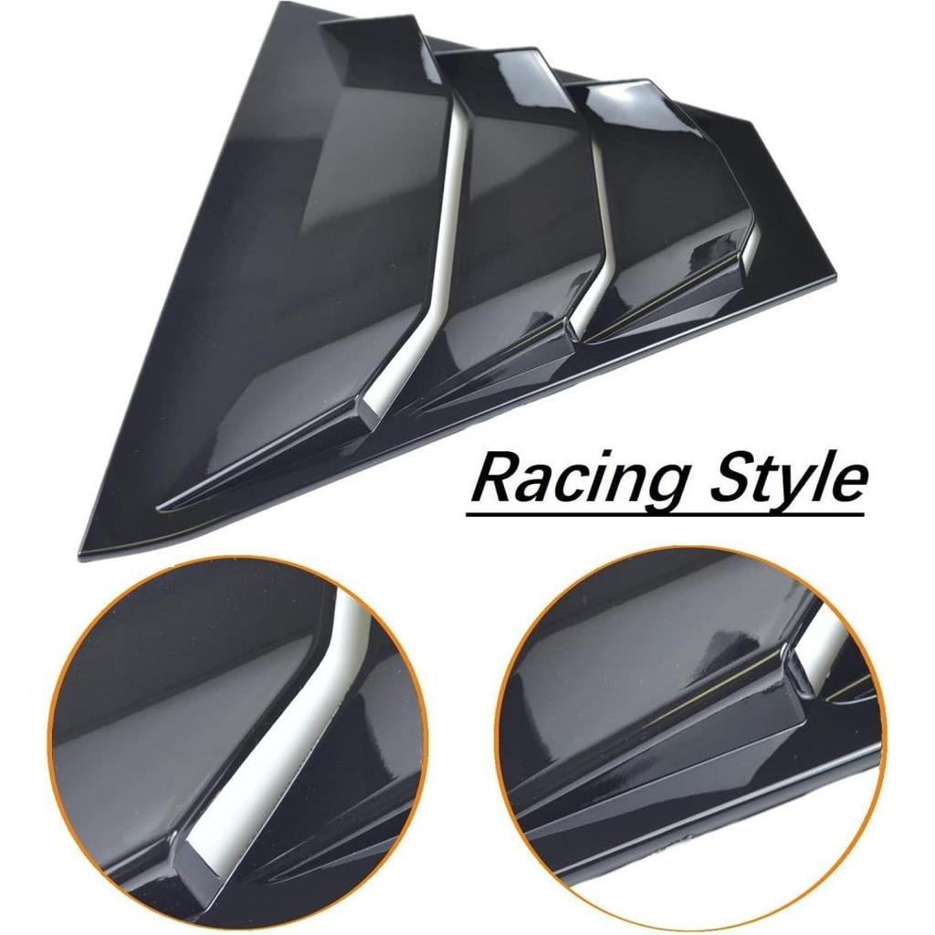 19-24 Altima Rear Triangle Window Louver Trim Cover Sticker