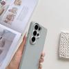 Original Liquid Silicone Shockproof Phone Case For Samsung S26 S25 Edge S24 FE Plus Ultra A57 A37 A17 A56 A36 Solid Color Cover