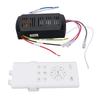 Ceiling Fan Remote Control Replacement 6 Speed Adjustment Ceiling Fan Light Remote Timing Sturdy ABS Lightweight for Repairing