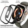 Glass+Case for Apple Watch Series 7/8/9 41mm 45mm Screen Protector 44mm40mm Bumper for iWatch Ultra/Ultra2 49mm Protective Cover