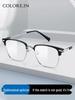 RK200 Ultra-Light Retro Myopia Glasses - Anti-Blue Light Black Frame for Men & Women