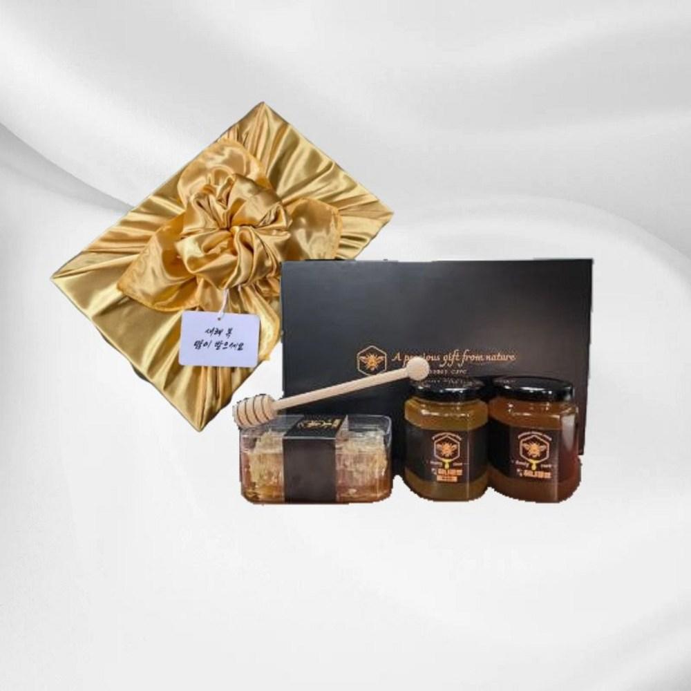 Domestic Honeycomb Gift Set + Bojagi Housewarming Favors Holiday Gifts Group Corporate 1