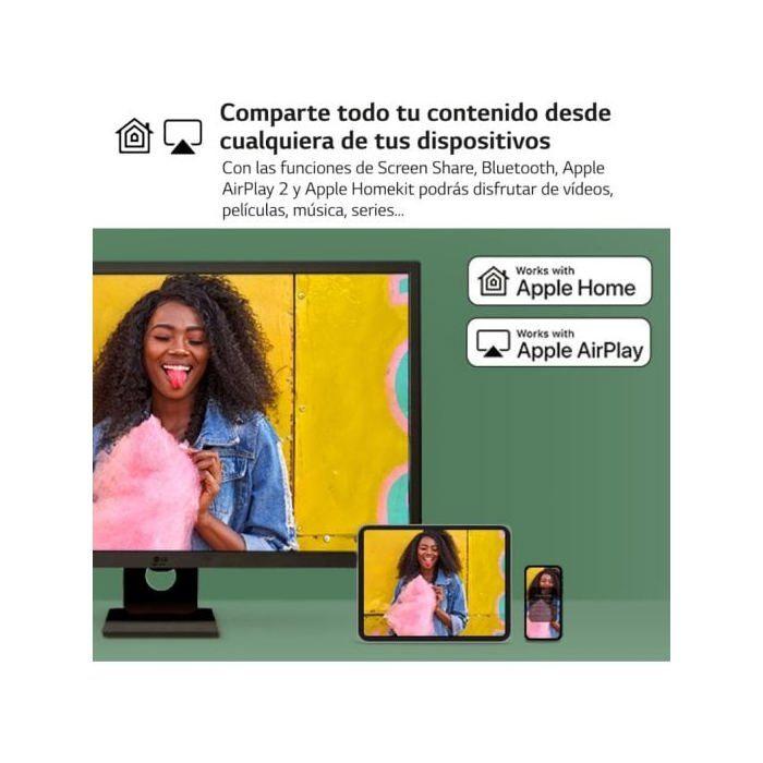 LG 32SR50F-B Smart Monitor 32" IPS Full HD webOS23 Bluetooth Altavoces y Mando a Distancia Negro