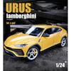 WELLY 1/24 Lamborghini URUS SUV Alloy Car Diecasts & Toy Vehicles Car Model Miniature Scale Model Car for Children