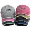 Casquette Snapback de Baseball CHICAGO Unisexe Ville d'Amérique Casquette Réglable pour Homme Tendance Rétro Casquette de Baseball Taille Unique