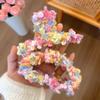 Colorful Hair Clips For Women Plush Resin Clouds Hair Claw Clip Large Small One-Word Shark Clip Trendy Daily Hair Accessory