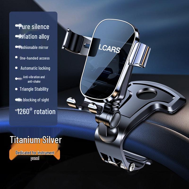 2025 Alloy Car Phone Holder: Dashboard, Air Vent, and Console Mount