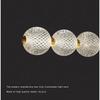 Gold Chandelier LED Pendant Light Nordic Linear Chandeliers Home Decor Pendant Lamp Creative Light for Living Dining Room