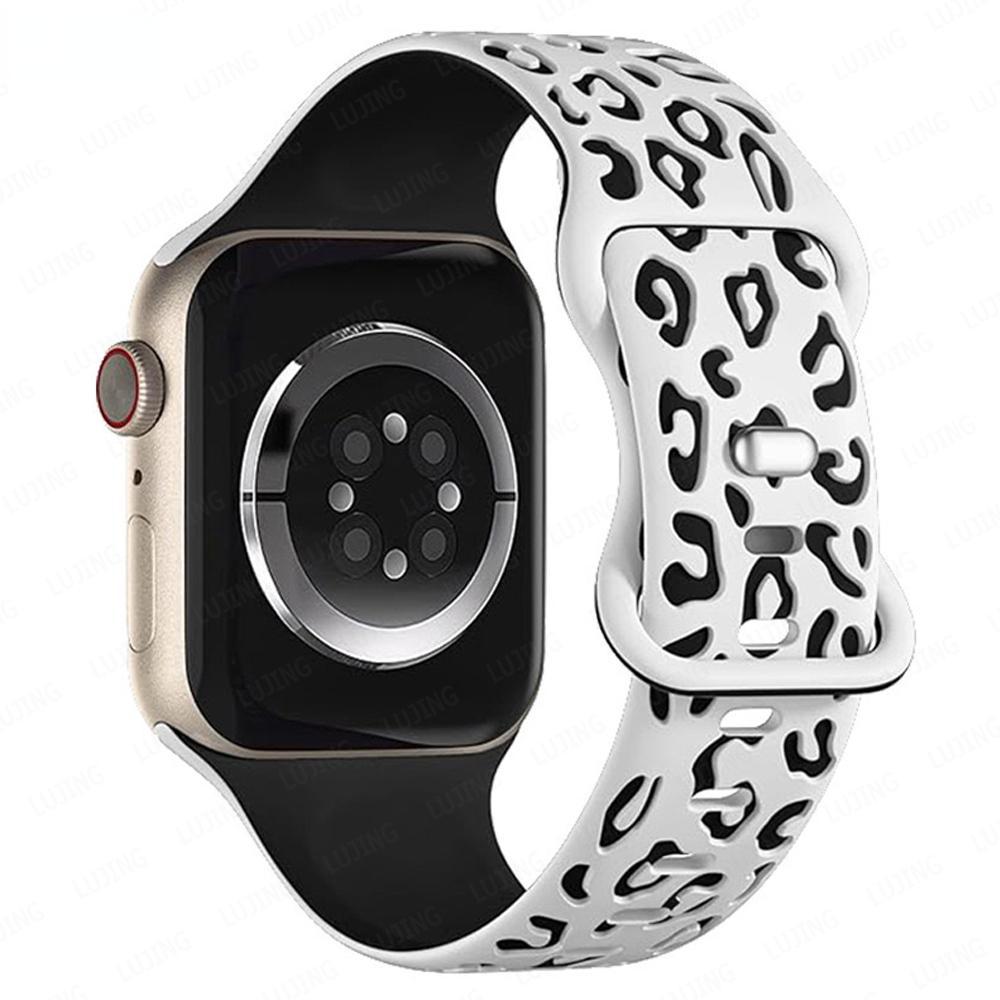 Strap For Apple Watch Band 45/44/42/41/40/49/40 Mm Engraved Correa Bracelet Iwatch Series Ultra 2 9 7 Se 3 6 8 5 4