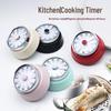 Retro Japanese Magnetic Kitchen Timer with Visual Countdown