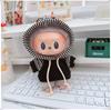 17cm Labubu Doll Vinyl Keychain: First & Second Gen Blind Box Clothes Collection
