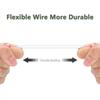Customized Logo 1m 3A USB a To Type C Cable Fast Charging Data Cables PVC Charger for Mobile iPhone Accessories