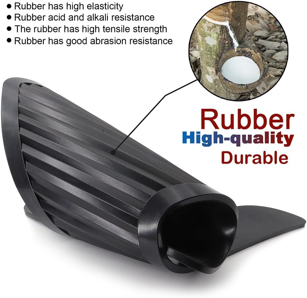 4Pcs Universal Rubber Mudflaps, Front Rear Splash Guards for Car SUV Truck, 21x36cm