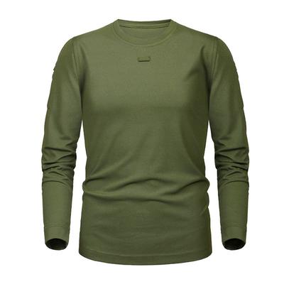 Abbigliamento militare tattico Camicia da uomo Solid Coolmax Maglietta da uomo casual militare a maniche lunghe ad asciugatura rapida per uomo