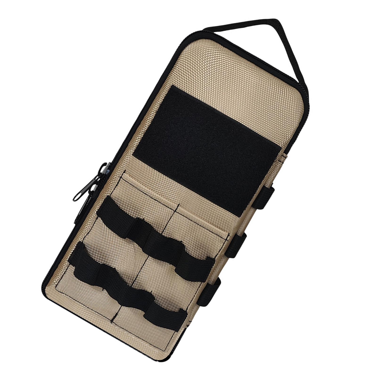 

Heavy Duty Tool Storage Bag with Hammer Loop and Nail Skirt Portable Waterproof Organizers Comfortable Shoulder Strap Quick Access 1