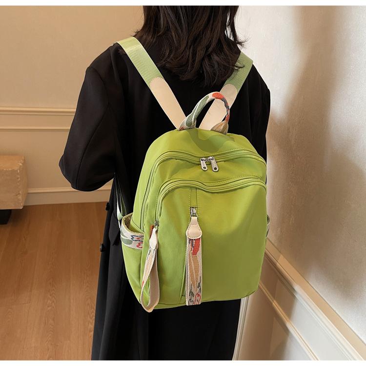 2025 winter backpack versatile trend going out travel leisure backpack texture large capacity student bag