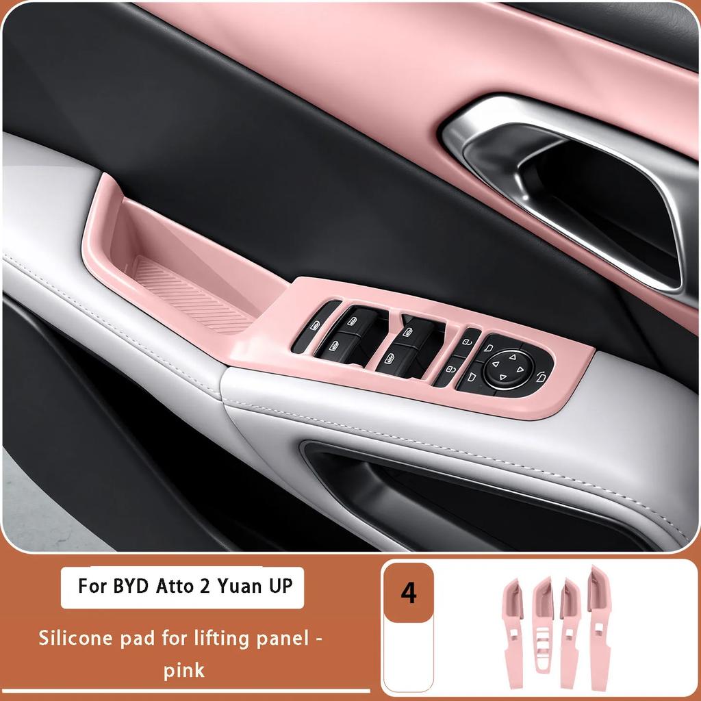 For BYD Atto 2 Yuan UP Central Control All Inclusive Silicone Pad Waterproof and Scratch Resistant Protection Modification