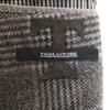 TAGLIATORE made in Italy Check Pattern wool blend tailored jacket 50 Gray Men's Used