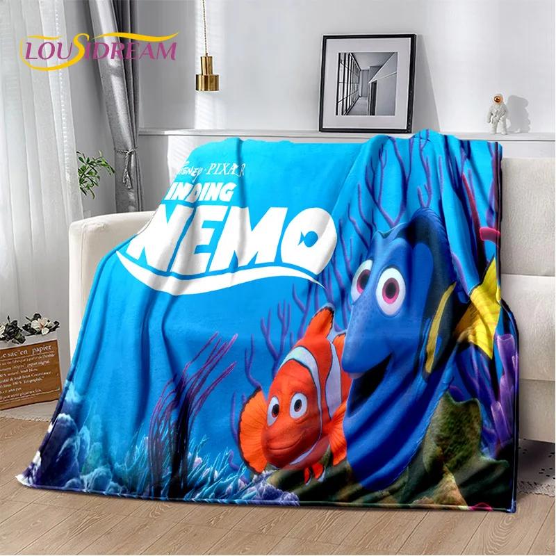29 Style Cute Finding Nemo Cartoon Sea World Blanket,Flannel Soft Throw Blanket for Home Bedroom Bed Sofa Picnic Office Kid Gift