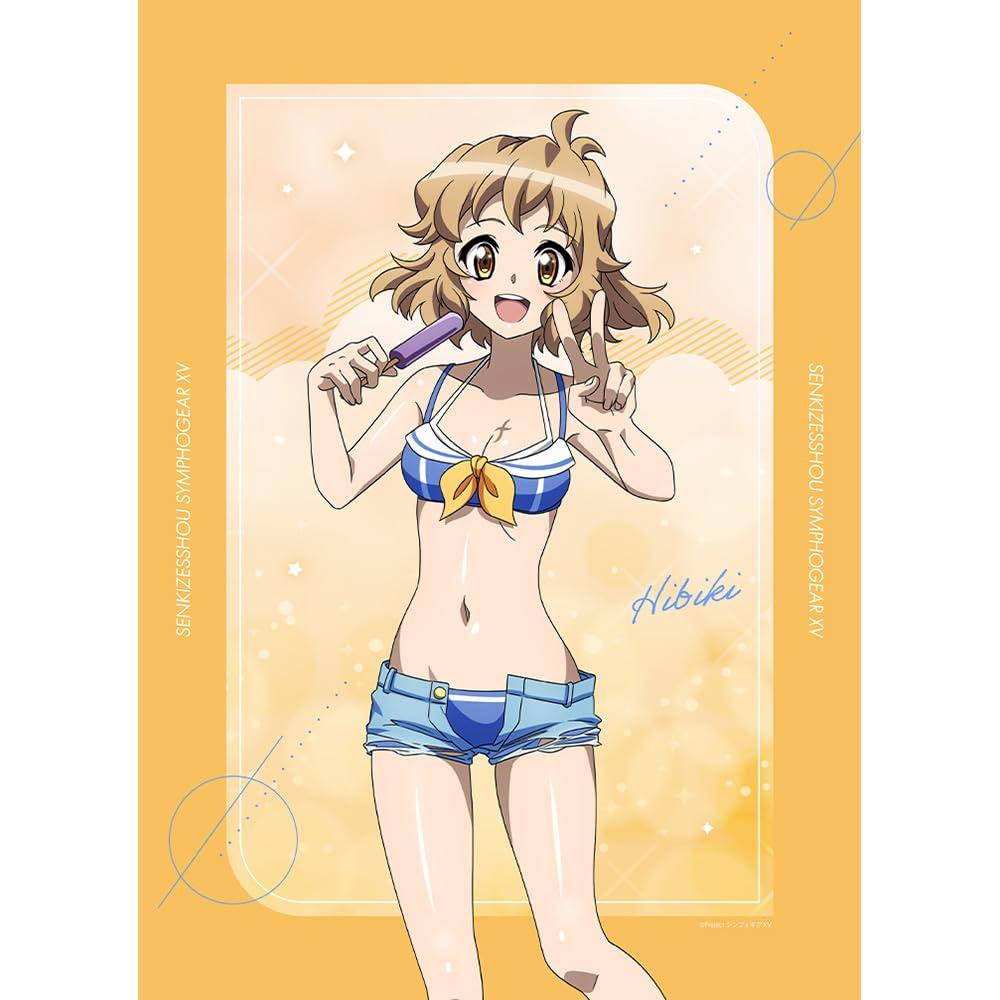 

Senki Zesshou Symphogear XV Original B2 Гобеленовый матросский двойной замшевый B2 полиэстер Key-th (Купальник Hibiki/Marine)