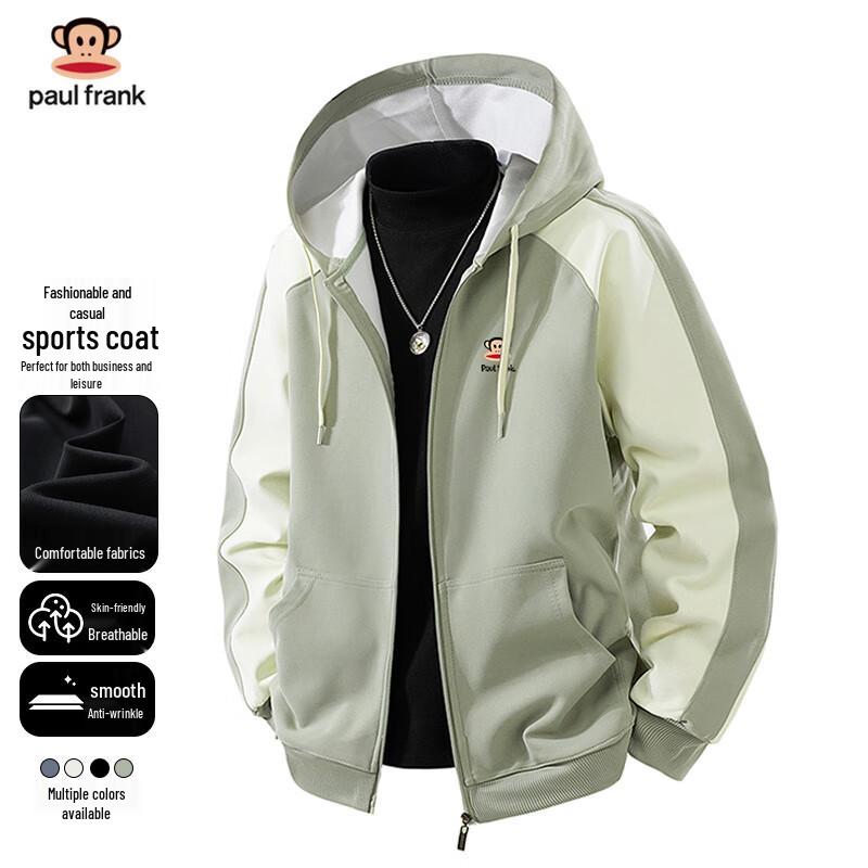 Paul Frank Men's Hooded Windproof Casual Jacket