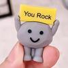 5/15/35/50 Stuks Miniatuur "You Rock" Inspirerend Beeldje, Bureau Woondecoratie, Geschikt Voor Feestdagen En Feestdecoraties.