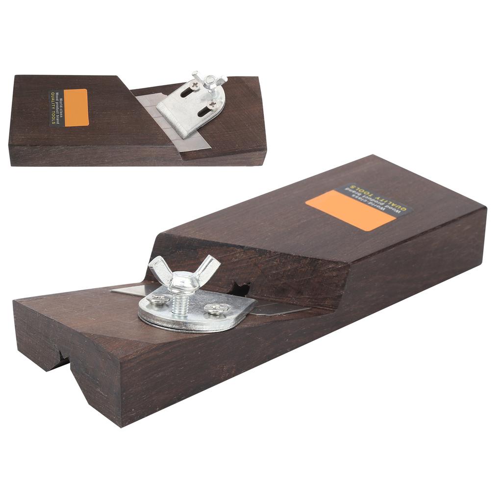Woodworker Hand Blade Plane Ebony Chamfering Planer 45 Degrees  Angle Cutting Woodworking Tools