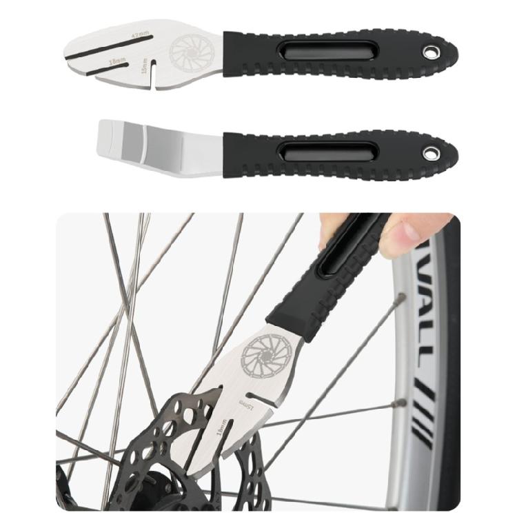 Ergonomic Disc Brake Rotor Truing Wrench Bicycles Disc Brake Piston Pushers Cycling Adjustment Repair Tool Enduring