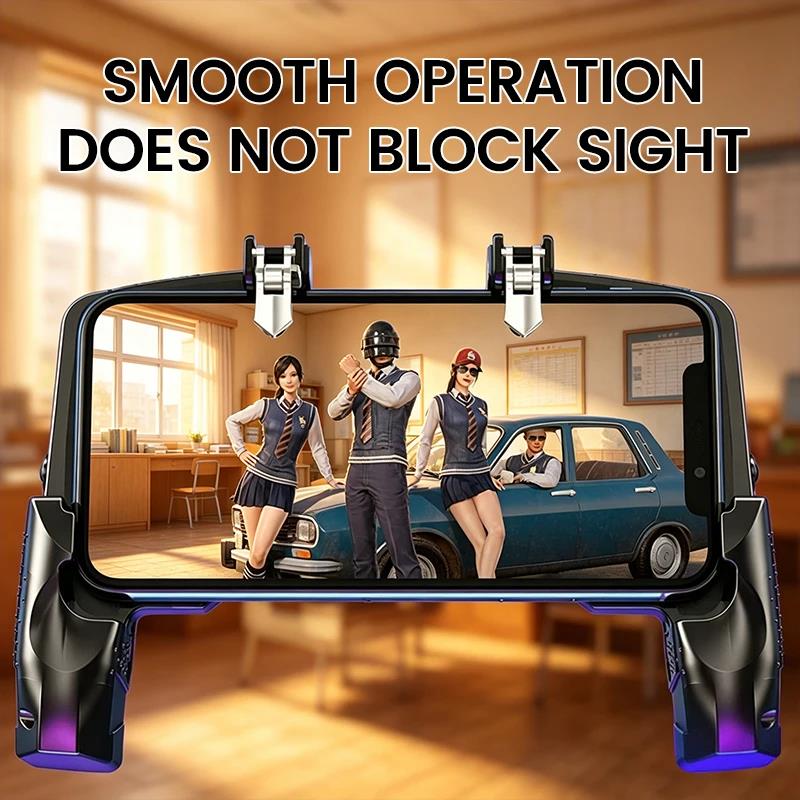 PUBG Smart phone Command Controller for Trigger Free Fire Cell Phone Gamepad Joystick for Android iPhone Control Mobile Game Pad 5