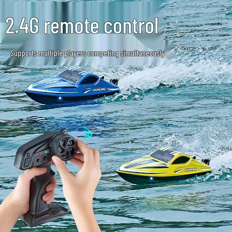 Barcă nouă de mare viteză cu telecomandă HJ818 pentru copii